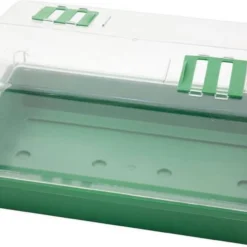 Kweekbak/kweekkastje Met Deksel 18 X 38 X 12 Cm - Propagator/moestuinbak