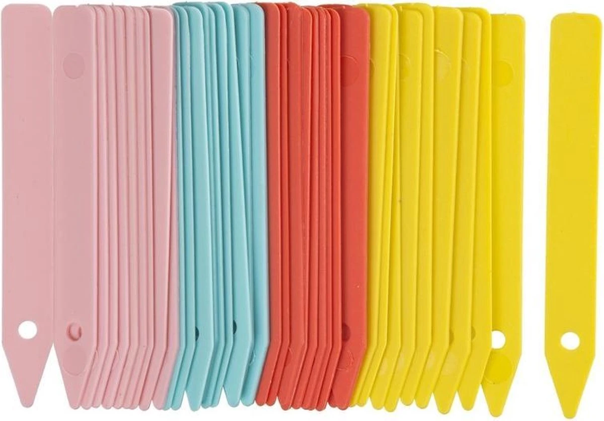 Nature 80x Moestuin/groentetuin/kruidentuin Steeketiketten 10 Cm - Moestuin Labels 80 Stuks - Tuin Artikelen 3 Nature 80x Moestuin/groentetuin/kruidentuin Steeketiketten 10 Cm - Moestuin Labels 80 Stuks - Tuin Artikelen