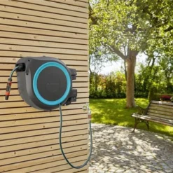 GARDENA - Wandslangenbox Slanghouder - RollUp M/L - 25 Meter - Ø 13 Mm -Goedkope Groene Liefde Winkel 1200x877