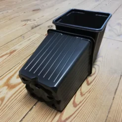 Merkloos Kweekpotjes 100 X P9 Pot Moestuin Plant Potjes 9x9x10cm