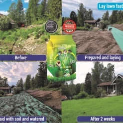 Graszaadmat - Graszaden - Gras Reparatie - Gras Aanleg - Gras Herstel - Graszaad Op Rol - Grasrol - Zeer Gemakkelijk In Gebruik - Biologisch Gras - 0,90X11,1=9,99m2 -Goedkope Groene Liefde Winkel 1200x899 14