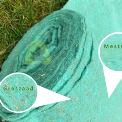 Graszaadmat - Graszaden - Gras Reparatie - Gras Aanleg - Gras Herstel - Graszaad Op Rol - Grasrol - Zeer Gemakkelijk In Gebruik - Biologisch Gras - 0,90X11,1=9,99m2