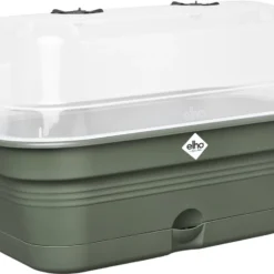 Elho Green Basics Kweektray Allin1 32 - Plantenbak Voor Kweken En Oogsten - Ø 32.0 X H 13.2 Cm - Groen/Blad Groen -Goedkope Groene Liefde Winkel 1200x911