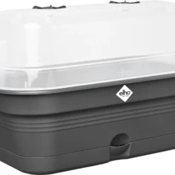 Elho Green Basics Kweektray Allin1 39 - Plantenbak Voor Kweken En Oogsten - Ø 39.0 X H 15.2 Cm - Zwart/Living Black -Goedkope Groene Liefde Winkel 1200x911 6