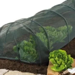 Merkloos Kweektunnel Met Zwart Gaasnet - 300x45x45 Cm -Goedkope Groene Liefde Winkel 1200x938