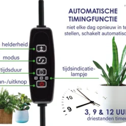 Forgoods Kweeklamp LED Full Spectrum - Groeilamp - 40 Watt - Automatische Timer 3-9-12 Uur - Inclusief Adapter -Goedkope Groene Liefde Winkel 1200x983 1