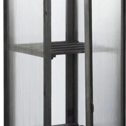 Relaxdays Kweekkas Balkon - Hout - 3 Etages - Balkonkas - Hobbykas - Plantenkas - Broeikas -Goedkope Groene Liefde Winkel 392x1200