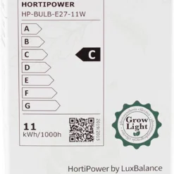 HortiPower Bloomer 2 Kweeklampen - 2 Stuks - 400-780nm - 9W - E27 - LED - Kweeklamp Led Full Spectrum - Groeilamp Voor Planten -Goedkope Groene Liefde Winkel 592x1200