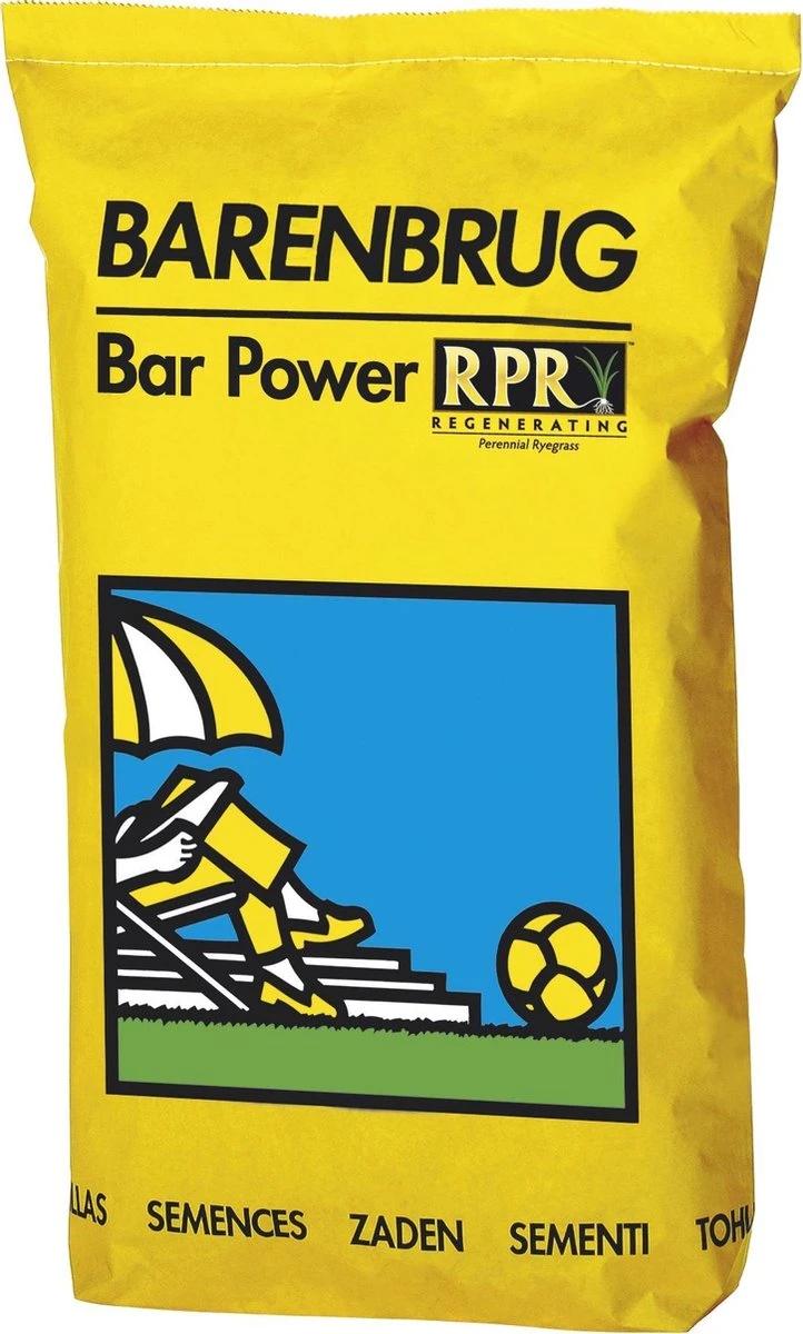 Barenbrug, Bar Power RPR, Zelfherstellend Gazon 15kg 3 Barenbrug, Bar Power RPR, Zelfherstellend Gazon 15kg