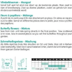 Hortitops Zaden - Vlinderbloemenmengsel 5 Hortitops Zaden - Vlinderbloemenmengsel -Goedkope Groene Liefde Winkel 735x1200