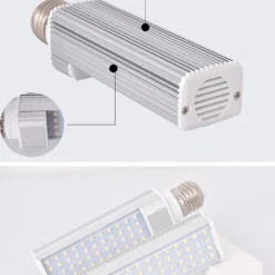 Ortho® - LED Groeilamp - Wit Licht - Bloeilamp - Kweeklamp - Full Spectrum - Grow Light - Groei Lamp (met 3 Lampen) Met Flexibele Lamphouder - Hoge Lichtintensiteit - Klem Spotje - 3x -Goedkope Groene Liefde Winkel 774x1200
