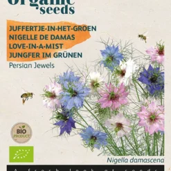 Buzzy® Organic Nigella, Juffertje-in-het Groen Persian Jewel (BIO) - Biologisch Bloemzaad