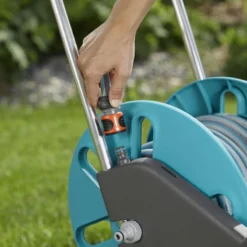 GARDENA - AquaRoll M CleverRoll Easy Slangenwagen - Maximaal 60 Meter - Inklapbare Zwengel -Goedkope Groene Liefde Winkel 800x1200 34