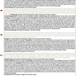 Snelkiemend Power Graszaad Voor 100m² Gras | Hoge Kwaliteit Gras Voor Een Snel Groeiend Meerjarig Gazon 19 Snelkiemend Power Graszaad Voor 100m² Gras | Hoge Kwaliteit Gras Voor Een Snel Groeiend Meerjarig Gazon -Goedkope Groene Liefde Winkel 815x1200 7