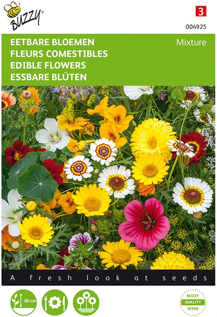 Buzzy® Mengsel Eetbare Bloemen 7 Buzzy® Mengsel Eetbare Bloemen - Afbeelding 5
