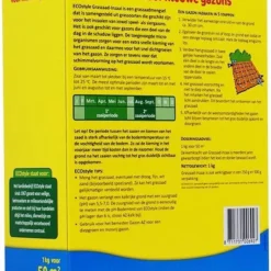 ECOStyle Graszaad-Inzaai Voor Nieuwe Gazons - Dicht Gazon Zonder Mos - Sterke Grasmat - Snelkiemend Graszaad - Speel & Siergazons - 50 M² - 1 KG -Goedkope Groene Liefde Winkel 835x1200