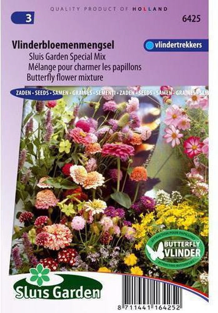 Sluis Garden Mengsel Vlinderbloemen Speciaal Mix 3 Sluis Garden Mengsel Vlinderbloemen Speciaal Mix