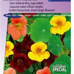 Sluis Garden - Oost-Indische Kers Tom Thumb Mix, Lage Enkelbloemig