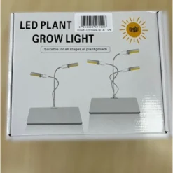 Ortho® - LED Groeilamp - Wit Licht - Bloeilamp - Kweeklamp - Full Spectrum - Grow Light - Groei Lamp (met 3 Lampen) Met Flexibele Lamphouder - Hoge Lichtintensiteit - Klem Spotje - 3x -Goedkope Groene Liefde Winkel 904x1200