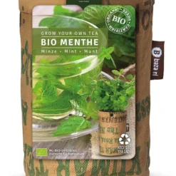 Biologische Kweekset Theekruiden Munt -Goedkope Groene Liefde Winkel 912x1200