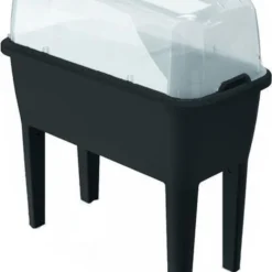 Moestuinbak Kweektafel Respana Planter High Set 77x39x82cm ANTRACIET Prosperplast -Goedkope Groene Liefde Winkel 920x1200