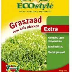 ECOstyle Extra Graszaad Herstel - Inzaaien Van Kale Plekken En Beschadigde Delen - Vogelwerende Coating - Dicht & Sterk Gazon - Kiemt Bij Lage Temperatuur - 4-6 M² - 100 GR 24 ECOstyle Extra Graszaad Herstel - Inzaaien Van Kale Plekken En Beschadigde Delen - Vogelwerende Coating - Dicht & Sterk Gazon - Kiemt Bij Lage Temperatuur - 4-6 M² - 100 GR -Goedkope Groene Liefde Winkel 945x1200