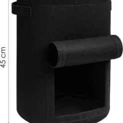 Merkloos Kweekzakken - 4 Stuks - Hangsysteem - Kweekzakken Voor Groente En Kruiden - Plantenzak - Moestuinzak -Goedkope Groene Liefde Winkel 946x1200