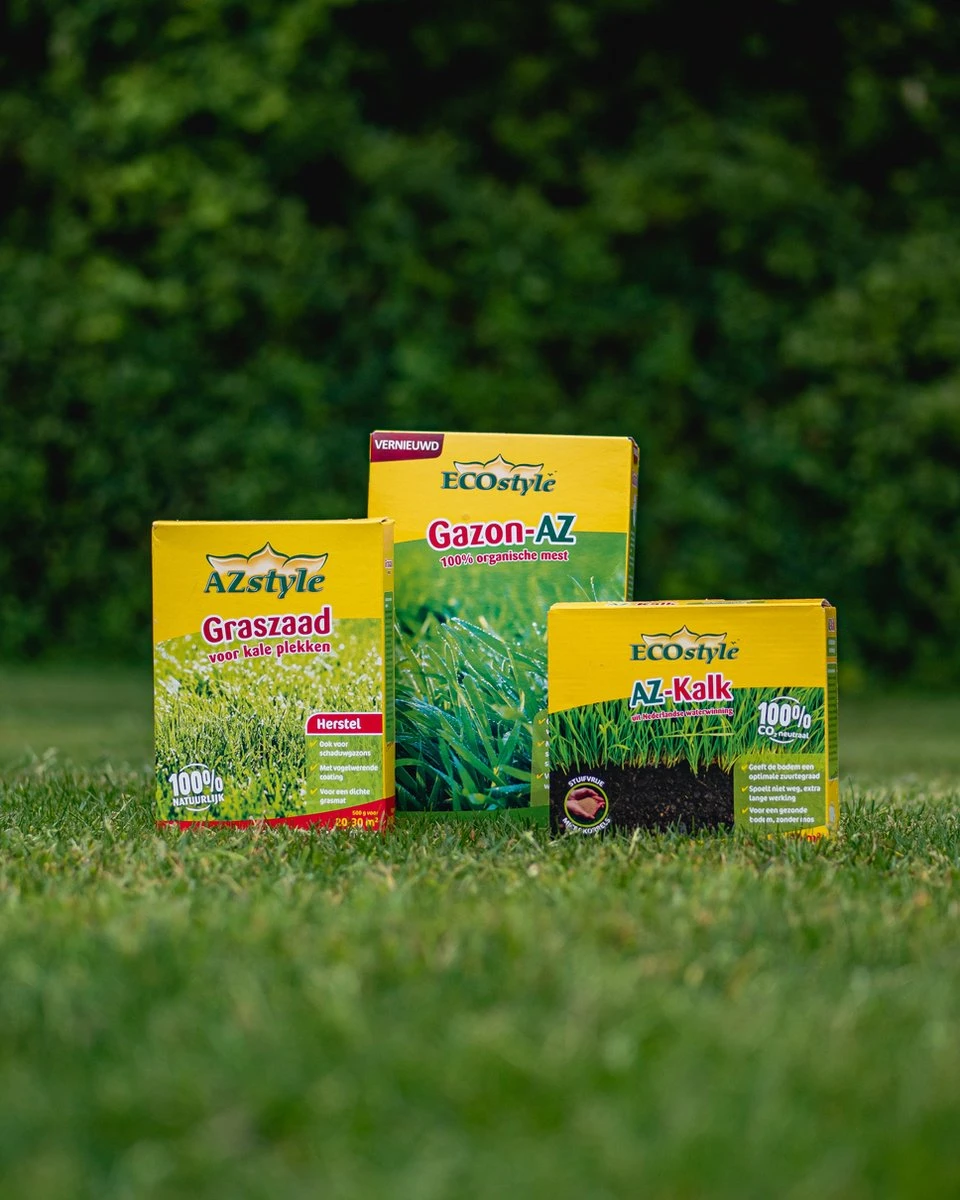 ECOstyle Graszaad Herstel Snelkiemend Gazon Gras – Herstelt Kale Plekken – Vogelwerende Coating – Geschikt Voor Zon- En Schaduw Gazons - Snelle Kieming – 40 – 60M² – 1 KG 8 ECOstyle Graszaad Herstel Snelkiemend Gazon Gras – Herstelt Kale Plekken – Vogelwerende Coating – Geschikt Voor Zon- En Schaduw Gazons - Snelle Kieming – 40 – 60M² – 1 KG - Afbeelding 6