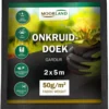 Moorland Gardur - Anti Onkruiddoek Tuin 2m X 5m (20m²) Zwart - Antiworteldoek UV-licht Bestendig, Waterdoorlatend Voor Tuin, Terras & Bloembed -Goedkope Groene Liefde Winkel 977x1200